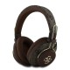 Căști Wireless Over-Ear Guess PU 4G Metal Logo (ENC), Maro (Bakr, GUBHS72P4FC4MW) by www.silkase.ro