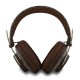 Căști Wireless Over-Ear Guess PU 4G Metal Logo (ENC), Maro (Bakr, GUBHS72P4FC4MW) by www.silkase.ro