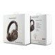 Căști Wireless Over-Ear Guess PU 4G Metal Logo (ENC), Maro (Bakr, GUBHS72P4FC4MW) by www.silkase.ro