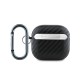 Husa Red Bull PU Carbon pentru AirPods 4, Neagra Husa Red Bull PU Carbon pentru AirPods 4, Neagra (Bakr, RBA4PUCAILK) by www.silkase.ro