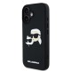 Husa Karl Lagerfeld 3D Rubber Double Heads pentru iPhone 16, Neagra Husa Karl Lagerfeld 3D Rubber Double Heads pentru iPhone 16, Neagra (Bakr, KLHCP16SRBCKCHLK) by www.silkase.ro