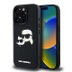 Husa Karl Lagerfeld 3D Rubber Double Heads pentru iPhone 16 Pro, Neagra Husa Karl Lagerfeld 3D Rubber Double Heads pentru iPhone 16 Pro, Neagra (Bakr, KLHCP16LRBCKCHLK) by www.silkase.ro