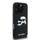 Husa Karl Lagerfeld 3D Rubber Double Heads pentru iPhone 16 Pro, Neagra Husa Karl Lagerfeld 3D Rubber Double Heads pentru iPhone 16 Pro, Neagra (Bakr, KLHCP16LRBCKCHLK) by www.silkase.ro