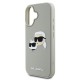 Husa Karl Lagerfeld 3D Rubber Double Heads pentru iPhone 16, Bej Husa Karl Lagerfeld 3D Rubber Double Heads pentru iPhone 16, Bej (Bakr, KLHCP16SRBCKCHLE) by www.silkase.ro