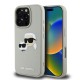 Husa Karl Lagerfeld 3D Rubber Double Heads pentru iPhone 16 Pro Max, Bej Husa Karl Lagerfeld 3D Rubber Double Heads pentru iPhone 16 Pro Max, Bej (Bakr, KLHCP16XRBCKCHLE) by www.silkase.ro