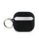 Husa Karl Lagerfeld PU Embossed Karl and Choupette Heads pentru AirPods 4, Neagra (Bakr, KLA4PGKCPK) by www.silkase.ro