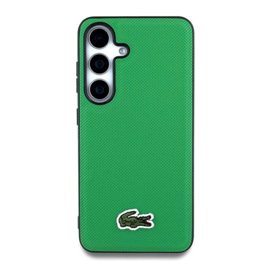 Husa Lacoste Iconic Petit Pique Woven Logo MagSafe pentru Samsung Galaxy S25, Verde Husa Lacoste Iconic Petit Pique Woven Logo MagSafe pentru Samsung Galaxy S25, Verde (Bakr, LCHMS25SPVCN) by www.silkase.ro