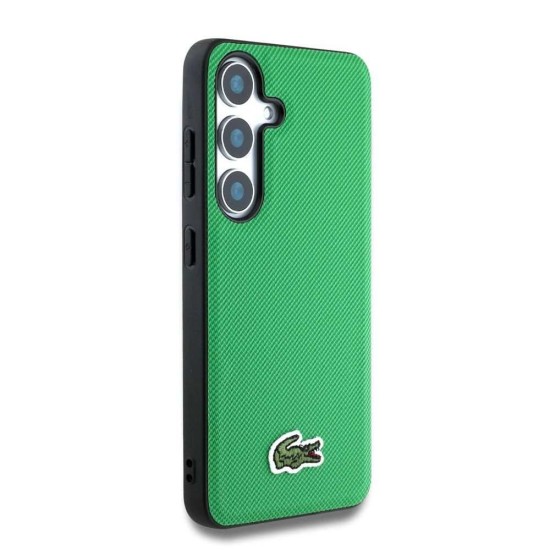 Husa Lacoste Iconic Petit Pique Woven Logo MagSafe pentru Samsung Galaxy S25, Verde Husa Lacoste Iconic Petit Pique Woven Logo MagSafe pentru Samsung Galaxy S25, Verde (Bakr, LCHMS25SPVCN) by www.silkase.ro