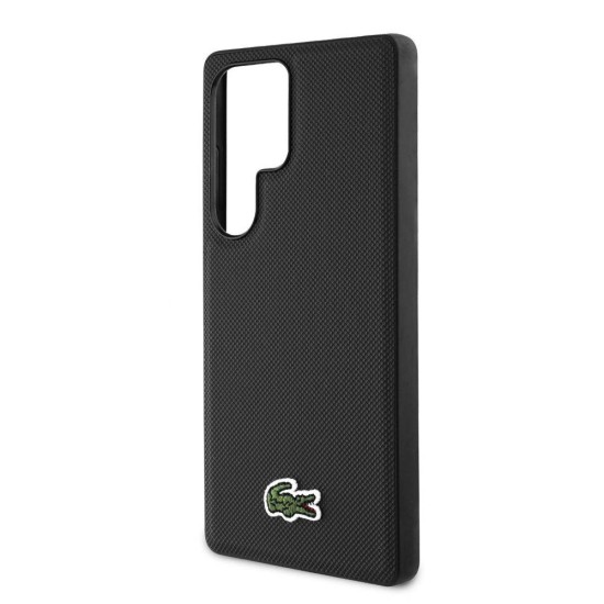 Husa Lacoste Iconic Petit Pique Woven Logo MagSafe pentru Samsung Galaxy S25 Ultra, Neagra Husa Lacoste Iconic Petit Pique Woven Logo MagSafe pentru Samsung Galaxy S25 Ultra, Neagra (Bakr, LCHMS25LPVCK) by www.silkase.ro
