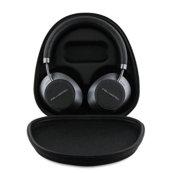 Căști Wireless Over-Ear Karl Lagerfeld Saffiano Metal Logo (ANC/ENC), Negre Căști Wireless Over-Ear Karl Lagerfeld Saffiano Metal Logo (ANC/ENC), Negre (Bakr, KLBHP73PSACKMK) by www.silkase.ro