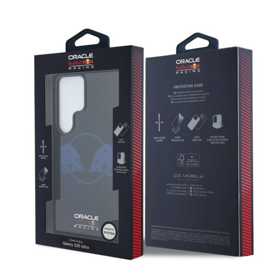 Husa Red Bull PC/TPU Two Bulls MagSafe pentru Samsung Galaxy S25 Ultra, Bleumarin Husa Red Bull PC/TPU Two Bulls MagSafe pentru Samsung Galaxy S25 Ultra, Bleumarin (Bakr, RBHMS25L24HIDBV) by www.silkase.ro