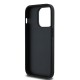 Husa Guess PU Grained 4G Metal Logo pentru iPhone 13 Pro, Neagra (Bakr, GUHCP13LPGT4MBK) by www.silkase.ro