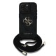 Husa Crossbody Guess PU 4G Metal Logo Strap pentru iPhone 15 Pro Max, Neagra Husa Crossbody Guess PU 4G Metal Logo Strap pentru iPhone 15 Pro Max, Neagra (Bakr, GUHCP15XP4GMGCRK) by www.silkase.ro