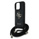 Husa Crossbody Guess PU 4G Metal Logo Strap pentru iPhone 15 Pro Max, Neagra Husa Crossbody Guess PU 4G Metal Logo Strap pentru iPhone 15 Pro Max, Neagra (Bakr, GUHCP15XP4GMGCRK) by www.silkase.ro