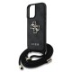 Husa Crossbody Guess PU 4G Metal Logo Strap pentru iPhone 16, Neagra Husa Crossbody Guess PU 4G Metal Logo Strap pentru iPhone 16, Neagra (Bakr, GUHCP16SP4GMGCRK) by www.silkase.ro