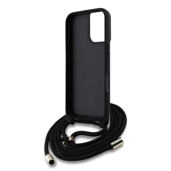Husa Crossbody Guess PU 4G Metal Logo Strap pentru iPhone 16, Neagra Husa Crossbody Guess PU 4G Metal Logo Strap pentru iPhone 16, Neagra (Bakr, GUHCP16SP4GMGCRK) by www.silkase.ro