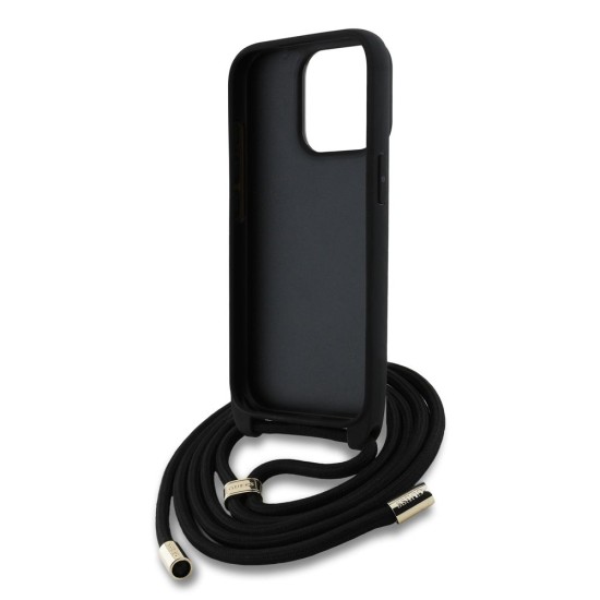 Husa Crossbody Guess PU 4G Metal Logo Strap pentru iPhone 15 Pro Max, Maro Husa Crossbody Guess PU 4G Metal Logo Strap pentru iPhone 15 Pro Max, Maro (Bakr, GUHCP15XP4GMGCRW) by www.silkase.ro