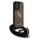 Husa Crossbody Guess PU 4G Metal Logo Strap pentru iPhone 16, Maro Husa Crossbody Guess PU 4G Metal Logo Strap pentru iPhone 16, Maro (Bakr, GUHCP16SP4GMGCRW) by www.silkase.ro