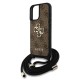 Husa Crossbody Guess PU 4G Metal Logo Strap pentru iPhone 16, Maro Husa Crossbody Guess PU 4G Metal Logo Strap pentru iPhone 16, Maro (Bakr, GUHCP16SP4GMGCRW) by www.silkase.ro