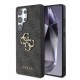 Husa Guess PU 4G Metal Logo pentru Samsung Galaxy S25 Ultra, Gri (Bakr, GUHCS25L4GMGGR) by www.silkase.ro