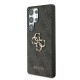 Husa Guess PU 4G Metal Logo pentru Samsung Galaxy S25 Ultra, Gri (Bakr, GUHCS25L4GMGGR) by www.silkase.ro