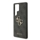 Husa Guess PU 4G Metal Logo pentru Samsung Galaxy S25 Ultra, Gri (Bakr, GUHCS25L4GMGGR) by www.silkase.ro