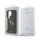 Husa Guess PU 4G Metal Logo pentru Samsung Galaxy S25 Ultra, Gri (Bakr, GUHCS25L4GMGGR) by www.silkase.ro