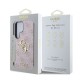 Husa Guess PU 4G Metal Logo pentru Samsung Galaxy S25 Ultra, Roz (Bakr, GUHCS25L4GMGPI) by www.silkase.ro