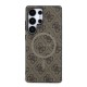 Husa Guess PU Leather 4G Colored Ring MagSafe pentru Samsung Galaxy S25 Ultra, Maro Husa Guess PU Leather 4G Colored Ring MagSafe pentru Samsung Galaxy S25 Ultra, Maro (Bakr, GUHMS25LG4GFRW) by www.silkase.ro