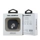 Husa Karl Lagerfeld 3D Logo NFT Karl and Choupette Silicon pentru AirPods 4, Neagra (Bakr, KLA4RUNKC) by www.silkase.ro