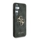 Husa Guess PU 4G Metal Logo pentru Samsung Galaxy S25, Gri (Bakr, GUHCS25S4GMGGR) by www.silkase.ro
