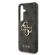 Husa Guess PU 4G Metal Logo pentru Samsung Galaxy S25, Gri (Bakr, GUHCS25S4GMGGR) by www.silkase.ro