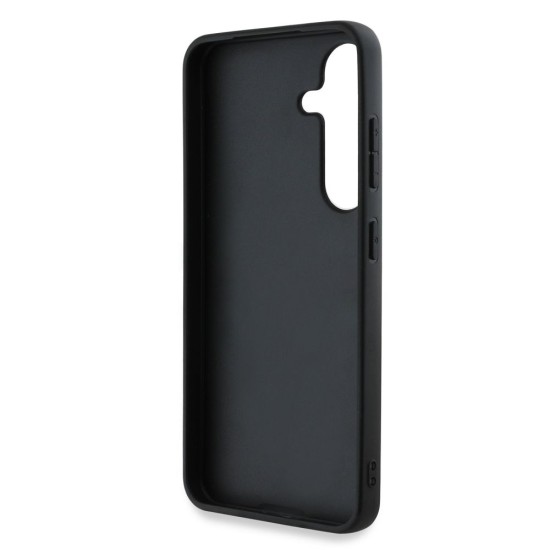 Husa Guess PU 4G Metal Logo pentru Samsung Galaxy S25+, Gri (Bakr, GUHCS25M4GMGGR) by www.silkase.ro