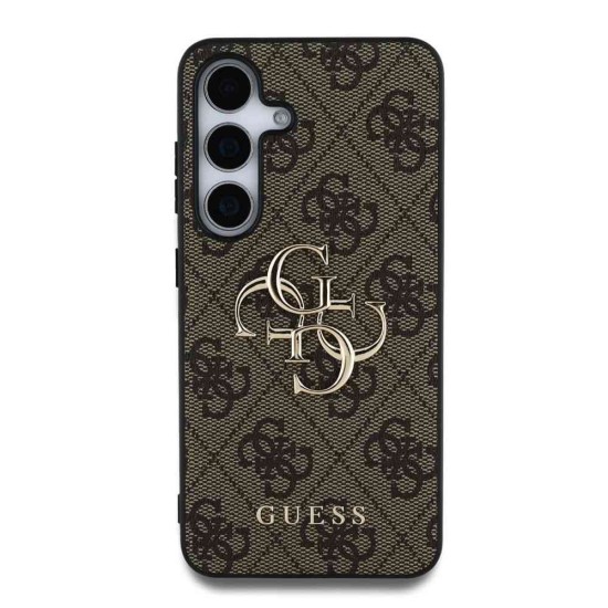 Husa Guess PU 4G Metal Logo pentru Samsung Galaxy S25, Maro Husa Guess PU 4G Metal Logo pentru Samsung Galaxy S25, Maro (Bakr, GUHCS25S4GMGBR) by www.silkase.ro