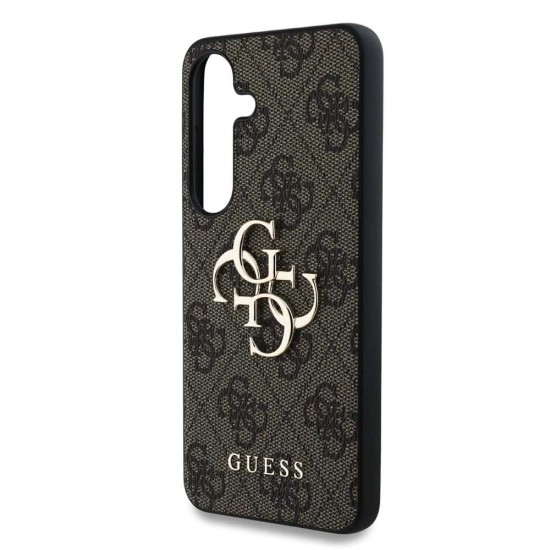 Husa Guess PU 4G Metal Logo pentru Samsung Galaxy S25+, Maro Husa Guess PU 4G Metal Logo pentru Samsung Galaxy S25+, Maro (Bakr, GUHCS25M4GMGBR) by www.silkase.ro