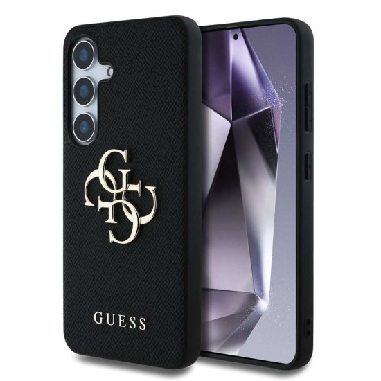 Husa Guess PU Grained 4G Metal Logo pentru Samsung Galaxy S25+, Neagra Husa Guess PU Grained 4G Metal Logo pentru Samsung Galaxy S25+, Neagra (Bakr, GUHCS25MPGT4MBK) by www.silkase.ro