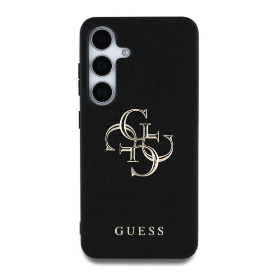 Husa Guess PU Grained 4G Metal Logo pentru Samsung Galaxy S25+, Neagra Husa Guess PU Grained 4G Metal Logo pentru Samsung Galaxy S25+, Neagra (Bakr, GUHCS25MPGT4MBK) by www.silkase.ro