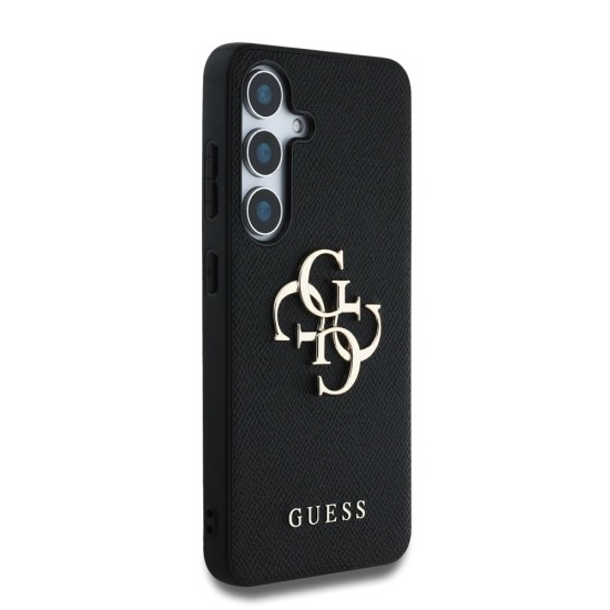 Husa Guess PU Grained 4G Metal Logo pentru Samsung Galaxy S25+, Neagra Husa Guess PU Grained 4G Metal Logo pentru Samsung Galaxy S25+, Neagra (Bakr, GUHCS25MPGT4MBK) by www.silkase.ro