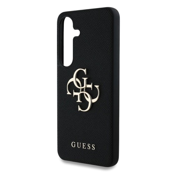 Husa Guess PU Grained 4G Metal Logo pentru Samsung Galaxy S25+, Neagra Husa Guess PU Grained 4G Metal Logo pentru Samsung Galaxy S25+, Neagra (Bakr, GUHCS25MPGT4MBK) by www.silkase.ro