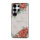 Husa Guess PU Leather 4G Flowers Print Metal Logo MagSafe pentru Samsung Galaxy S25 Ultra, Roz (Bakr, GUHMS25LP4ROPEMCP) by www.silkase.ro