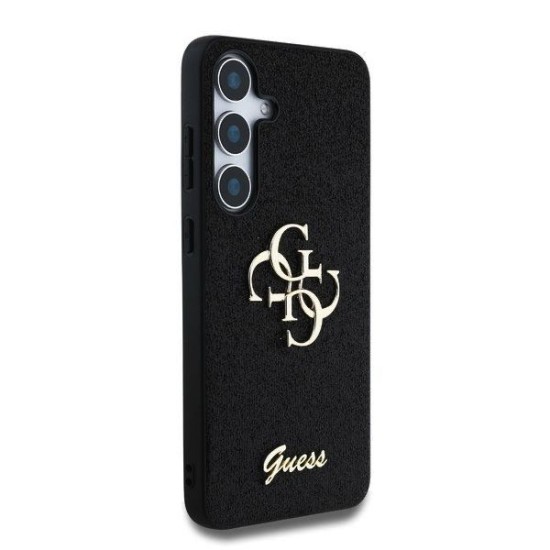 Husa Guess PU Fixed Glitter 4G Metal Logo pentru Samsung Galaxy S25, Neagra Husa Guess PU Fixed Glitter 4G Metal Logo pentru Samsung Galaxy S25, Neagra (Bakr, GUHCS25SHG4SGK) by www.silkase.ro