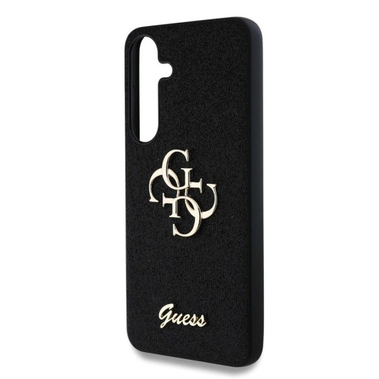 Husa Guess PU Fixed Glitter 4G Metal Logo pentru Samsung Galaxy S25, Neagra Husa Guess PU Fixed Glitter 4G Metal Logo pentru Samsung Galaxy S25, Neagra (Bakr, GUHCS25SHG4SGK) by www.silkase.ro