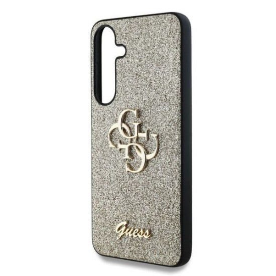 Husa Guess PU Fixed Glitter 4G Metal Logo pentru Samsung Galaxy S25+, Aurie Husa Guess PU Fixed Glitter 4G Metal Logo pentru Samsung Galaxy S25+, Aurie (Bakr, GUHCS25MHG4SGD) by www.silkase.ro