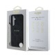 Husa Guess PU Leather 4G Colored Ring MagSafe pentru Samsung Galaxy S25+, Neagra (Bakr, GUHMS25MG4GFRK) by www.silkase.ro