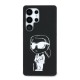 Husa Karl Lagerfeld Liquid Silicone Graffiti Ikonik MagSafe pentru Samsung Galaxy S25 Ultra, Neagra (Bakr, KLHMS25LPNYKGRTK) by www.silkase.ro