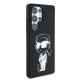 Husa Karl Lagerfeld Liquid Silicone Graffiti Ikonik MagSafe pentru Samsung Galaxy S25 Ultra, Neagra (Bakr, KLHMS25LPNYKGRTK) by www.silkase.ro