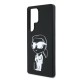 Husa Karl Lagerfeld Liquid Silicone Graffiti Ikonik MagSafe pentru Samsung Galaxy S25 Ultra, Neagra (Bakr, KLHMS25LPNYKGRTK) by www.silkase.ro
