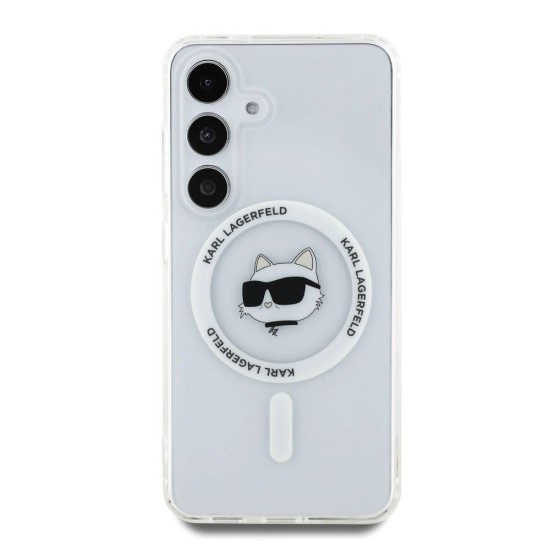 Husa Karl Lagerfeld IML Choupette Head MagSafe pentru Samsung Galaxy S25+, Transparenta Husa Karl Lagerfeld IML Choupette Head MagSafe pentru Samsung Galaxy S25+, Transparenta (Bakr, KLHMS25MHLSCHH) by www.silkase.ro