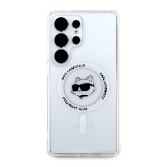Husa Karl Lagerfeld IML Choupette Head MagSafe pentru Samsung Galaxy S25 Ultra, Transparenta Husa Karl Lagerfeld IML Choupette Head MagSafe pentru Samsung Galaxy S25 Ultra, Transparenta (Bakr, KLHMS25LHLSCHH) by www.silkase.ro