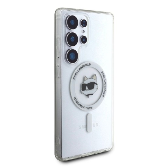 Husa Karl Lagerfeld IML Choupette Head MagSafe pentru Samsung Galaxy S25 Ultra, Transparenta Husa Karl Lagerfeld IML Choupette Head MagSafe pentru Samsung Galaxy S25 Ultra, Transparenta (Bakr, KLHMS25LHLSCHH) by www.silkase.ro